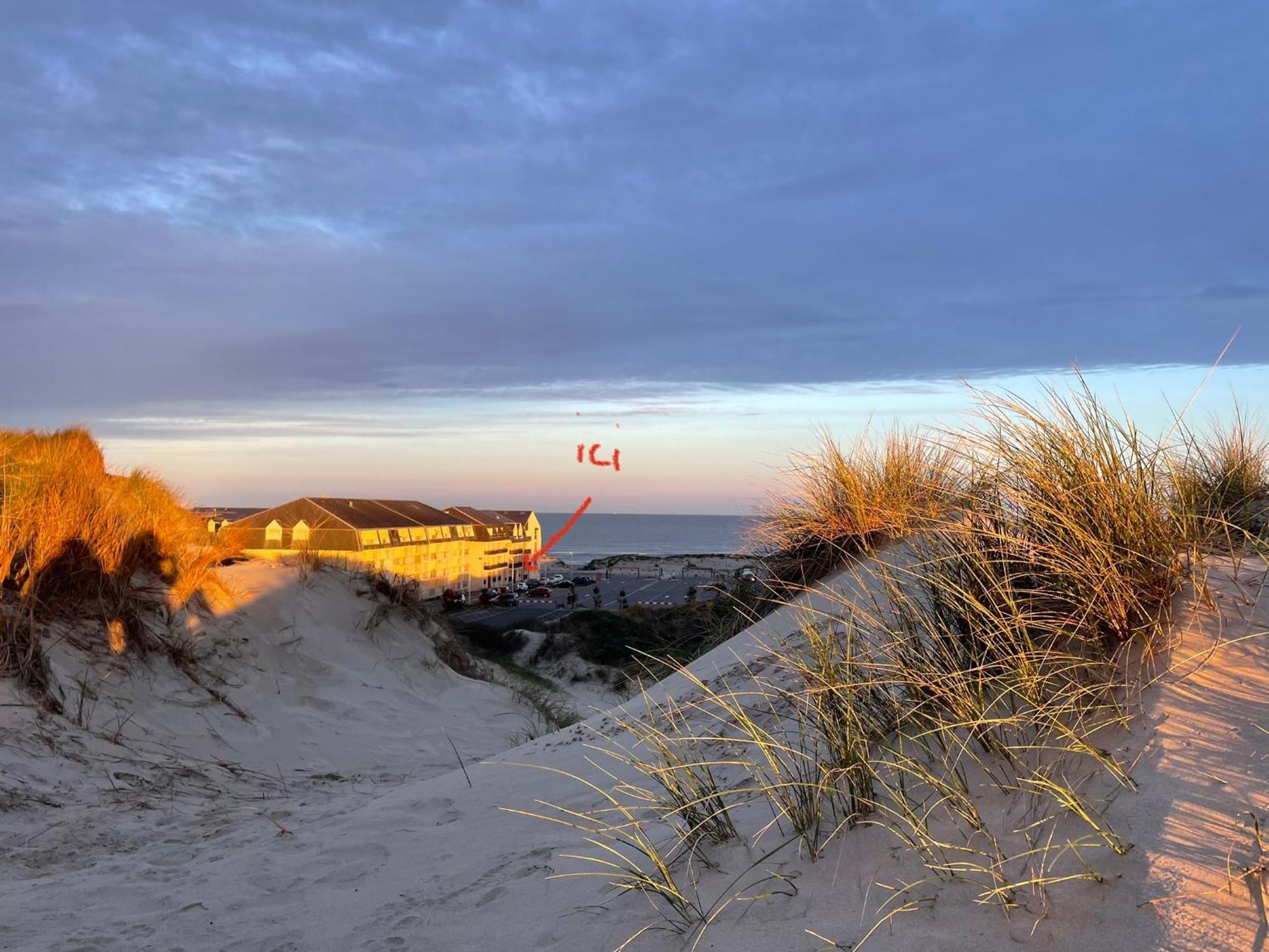 Studio Entre Mer Et Dunes Avec Balcon Vue Laterale Mer 50M Plage Pour 3 Pers Wifi Menage Compris フォール・マオン・プラージュ エクステリア 写真